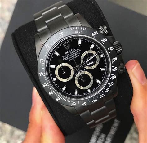 matte black rolex daytona